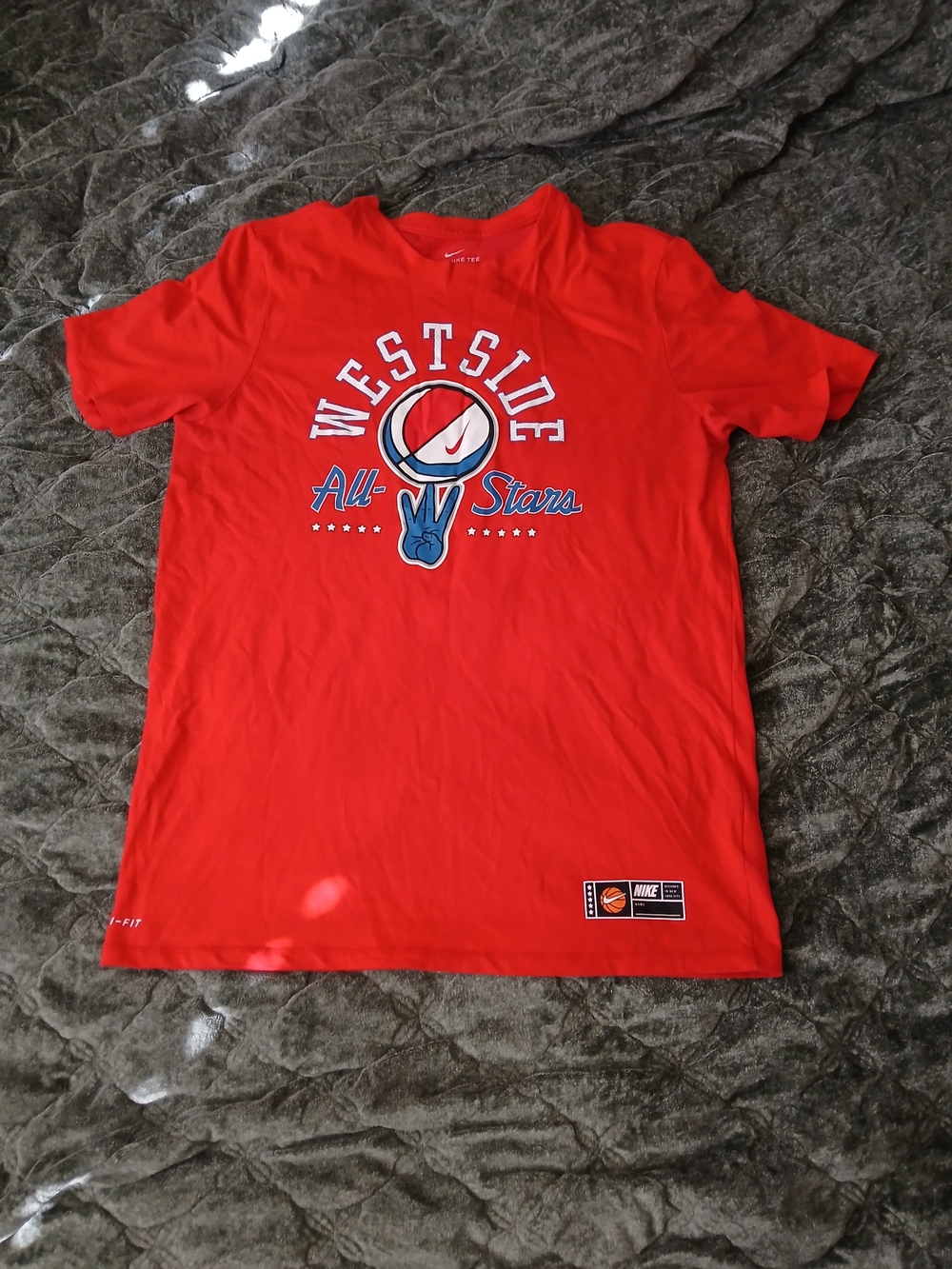 Nike Westside All-Stars Red Graphic Tee